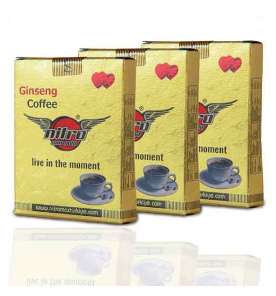 Nitromax Gold Kahve 3 Adet Cinsel Güç Artırıcı Takviyeler Cinsel