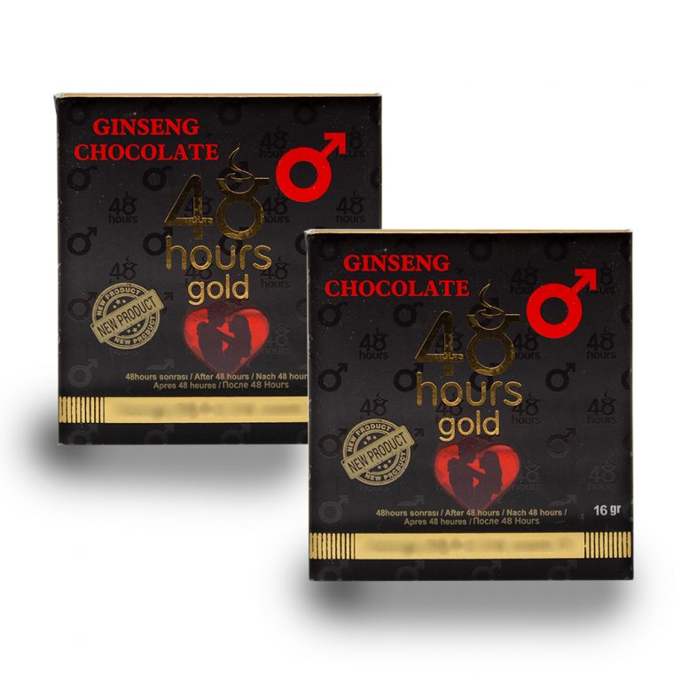 48 Hours Gold Ginseng Çikolata 12 Adet Cinsel Güç Artırıcı Takviyeler